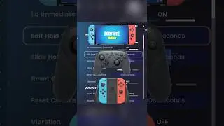 New BEST Chapter 6 Nintendo Switch Settings for Aim/Piece Control!