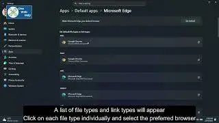How to Change Your Default Web Browser in Windows 11