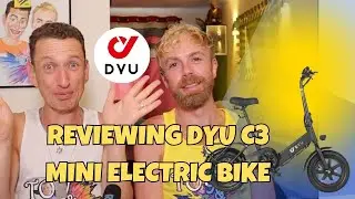 REVIEWING DYU C3 MINI ELECTRIC BIKE