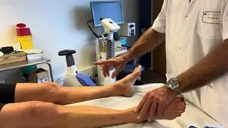 Lésions tendineuses de la cheville