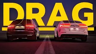DRAG: BMW 218i vs AUDI A3 35TFSI | 150hp vs 140hp