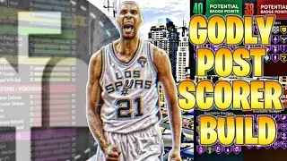 POST SCORING DEMIGOD!! Best Power Forward Build 2k22 Next Gen.