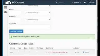 cPanel - Cron job – how to create one