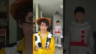 NOS DISFRAZAMOS con mi HERMANO 🎃✨🤠 | Leo Study