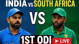 🗣️ India 🆚 South Africa 1st ODI Match Live Commentary 👍❤️ || #INDvsSA #LiveMatch ||