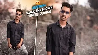 Lightroom Moody dark and brown tune Retouching | Lightroom Mobile Tutorial  - Rafsan Editz