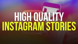 How to make HIGH QUALITY INSTAGRAM STORIES with your DSLR CAMERA