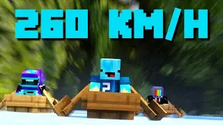 Taking on the FASTEST Minecraft Boat Racers!