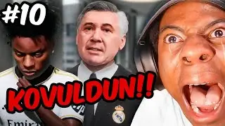 Speed Real'den Kovuldu! | iShowSpeed FC 24 Oyuncu Kariyeri Rebuild #10