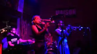 Girl Playing Trombone II