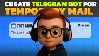 Make Your Temporary Mail Generator Telegram Bot 📧