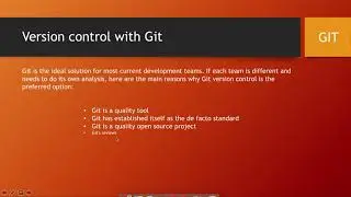 GIT - Version control | Theoretical explanation