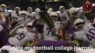 starting my college football journey College Football 25 Road to Glory