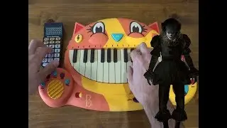 IT - The Pennywise Dance BUT I PLAYED IT ON A CAT PIANO AND A DRUM CALCULATOR
