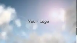 Morning Clouds Logo Video Intro Animation