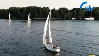 Съемка яхтенной регаты