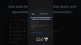 Top 15 tips in python #tipsandtricks #python #top #usefultips @pythonvibes_