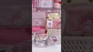 mini stationery restock! 🎀 #asmr #unboxing #sanrio #sticker #kpop #kawaii#desk#stationery#aesthetic