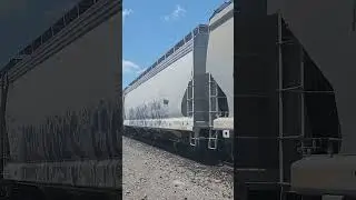 KCS 4558 leads CPKC 238 East in Galt, ON