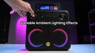 Break X2 Portable Wireless Karaoke Machine With Subwoofer Loudest And Smart Display