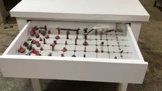 Freze Bıçaklarına Çekmece İçi Bölümler Yaptım