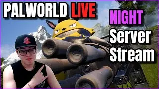 🔴 Palworld Live Stream: Breeding Experiments, Exploration & Chatting! | Night Server