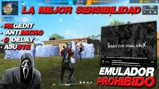 LA MEJOR SENSIBILIDAD DEL 2025 Y MI NUEVO EMULADOR EV4X + REGEDIT Y AJUSTE (TODO CAPA)🔥