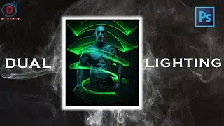 DUAL LIGHTING EFFECT USING ADOBE PHOTOSHOP!! CREATE COOL LOOKING PHOTOGRAPHS IN PHOTOSHOP!!!