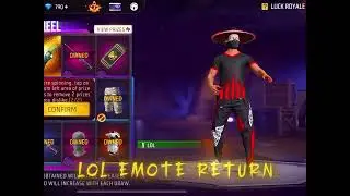 ​WHY GARENA?! 😭 Getting the LOL Emote in Free Fire!