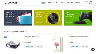 Gluson - Digital Theme for WooCommerce WordPress