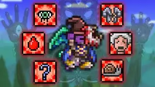 Confused Wizard Fights Eldritch Horror With His Eyes Closed (Terraria)