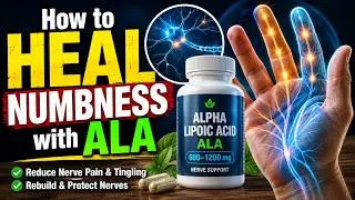 How Massive Dosages of ALPHA LIPOIC ACID Healed Reversed Nerve Damage in My Hands Feet & Balance ALA