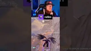 Flying up above the enemy, and finishing with the chains of hades pull! #fortnite #streamer #fps