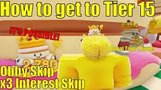How to get to TIER 15 FASTER in Pancake Empire Tower Tycoon | No SCRIPTS - x3 Pancake Interest Skip