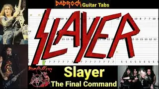 The Final Command - Slayer - Guitar + Bass TABS Lesson