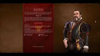 Sid Meier's Civilization VI, Philip II of Spain, Playthrough