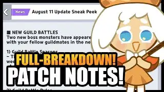 GUILD UPDATE! Patch Notes (Full-Breakdown) | Cookie Run Kingdom