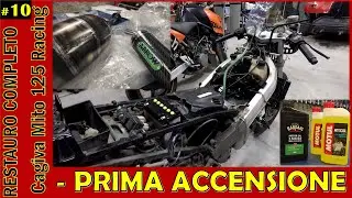 FINALMENTE LA ACCENDIAMO😍 - Restauro Cagiva Mito 125 Racing #10