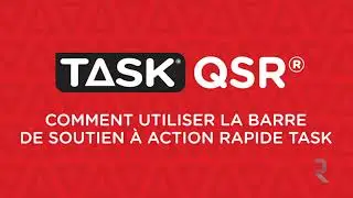 Comment utiliser la tige de soutien rapide QSRMD de Task