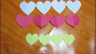 How To Make Easy Paper Hearts