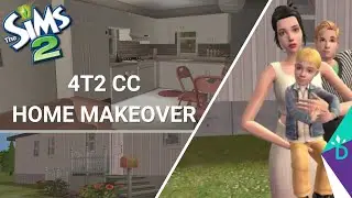 I'M BACK! 👋 - SIMS 2 SPEED BUILD - 4T2 BROKE MAKEOVER