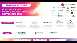 BLOCKROCKET’s Monthly Startup Pitch (September 2020)