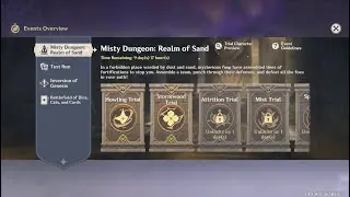 Genshin Impact - Misty Dungeon: Realm of Sand Day 2