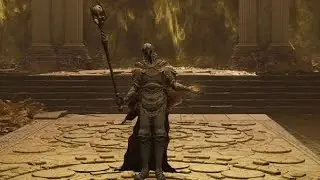 Elden Ring Gameplay - Sir Gideon Ofnir Boss Fight (PS5)