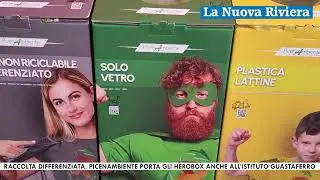 Raccolta differenziata, Picenambiente porta gli Herobox all'istituto Guastaferro di San Benedetto