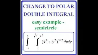 Converting to polar coordinates - double integrals
