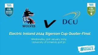 UL Wolves vs DCU Dóchas Éireann - 2024 Electric Ireland HE GAA Sigerson Cup Quarter-final 🏆