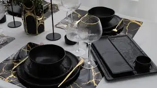Сервировка стола из посуды «Pietra Magistro»