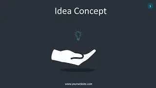 Idea Concept Infographic - Animated PowerPoint Template