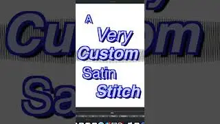 CUSTOM SATIN STITCH FOR EMBROIDERY | Ink/Stitch v3.0.0 